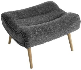 Σκαμπό Cloud Μπουκλέ 735-2203-GD 68x58x40cm Dark Grey