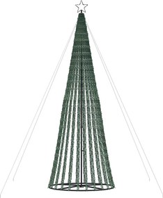 vidaXL Χριστουγεννιάτικο δέντρο LED 1028 LED Cold White 403 cm