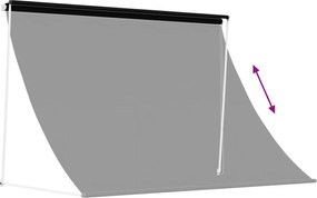 vidaXL Αντιανεμικό Μαύρο 250 x 150 cm