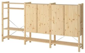 IVAR 3 τμήματα/ράφια/ντουλάπι, 259x30x124 cm 294.039.49