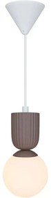 Φωτιστικό Οροφής Sadie 2512603018 Φ15x30,2cm E14 6W Light Brown Nordlux