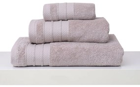 Πετσέτες Σετ 3Τμχ Σε Συσκευασία Δώρου Des. Soft Linen Anna Riska Towels Set 30x50cm 100% Βαμβάκι