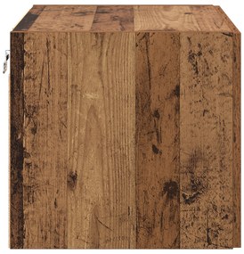 vidaXL Ντουλάπα Τοίχου Επιτοίχιο Παλαιό ξύλο 50 x 42.5 x 40 εκ.