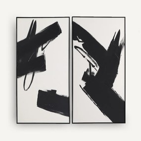 Σετ 2 χειροποίητοι πίνακες, DOPIO