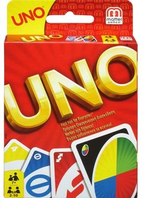 Επιτραπέζιο Παιχνίδι Κάρτες Uno W2087 Για 2-10 Παίκτες Multi Mattel