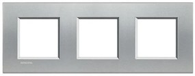 Πλαίσιο 3 x 2 Θέσεων Αλουμίνιο Ματ Bticino LNA4802M3TE Legrand-LNA4802M3TE-Αλουμίνιο LNA4802M3TE