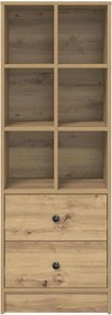 vidaXL Highboard Artisan Oak 45,5 x 34 x 127 εκ