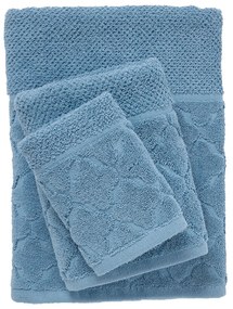 Πετσέτες Μπάνιου (Σετ 3τμχ) Das Home Best Line 0789 Blue 550gsm