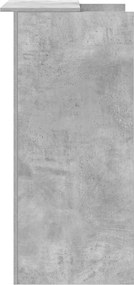 vidaXL Γραφείο υποδοχής 55x50x103,5 εκ. Επεξεργασμένο Ξύλο