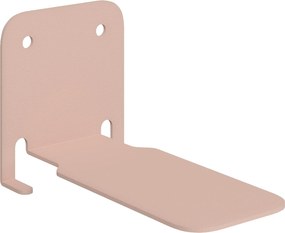 vidaXL Πλωτό ράφι με ράφι Επιτοίχιο 8 pcs Ροζ 6 x 10,8 x 6,6 εκ