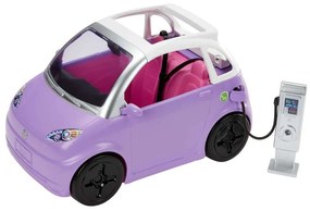 Ηλεκτρικό Αυτοκίνητο Barbie 2 Σε 1 HJV36 Purple Mattel