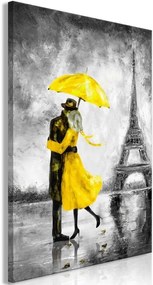 Πίνακας - Paris Fog (1 Part) Vertical Yellow - 60x90