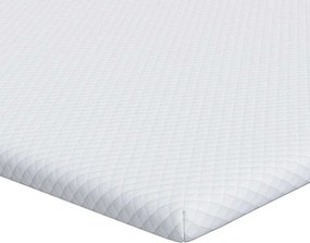 vidaXL Στρώμα μνήμης 140 x 190 cm Thick Μαλακό Ύφασμα-100% πολυέστερ