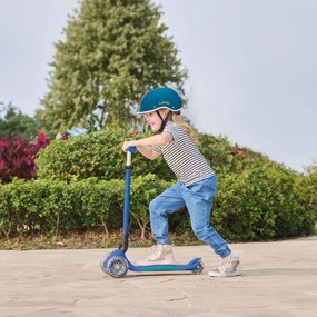 Globber Scooter Elite Lights V2 Petrol Blue