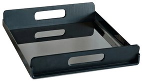 Δίσκος Σερβιρίσματος Vassily GIA01/45 45x30x6,2cm Inox-Black Alessi Stainless Steel