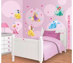 Παιδικά αυτοκόλλητα τοίχου Princess room set