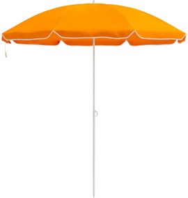 vidaXL Ομπρέλα Κήπου 160 cm 170T πολυεστέρας Πορτοκαλί