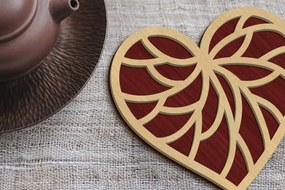 Intra απο ξύλο plywood 3mm-4mm πάχος – Διακοσμητικό αρχείο καρδιάς για την ημέρα του Αγίου Βαλεντίνου Δίασταση  40x30 cm INTRAFABR-88507451