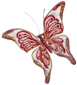 JΚ Home Décor - Πεταλούδα Μανταλάκι Κόκκινο