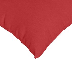 vidaXL Μαξιλάρι Καναπέ 2 pcs Κόκκινο 80 x 40 cm ύφασμα