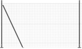 vidaXL Euro Fence με 7 Φροδιαστάσεις 1.5x10 μ Γαλβανισμένος Χάλυβας