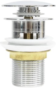 vidaXL Νιπτήρας Ένθετος Λευκός 61 x 39 x 18 εκ. Κεραμικός με Βρύση