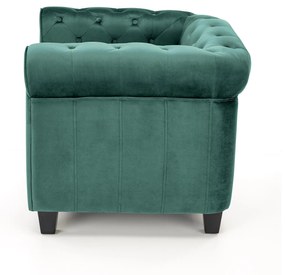 ERIKSEN  leisure armchair dark green / black DIOMMI V-CH-ERIKSEN-FOT-C.ZIELONY