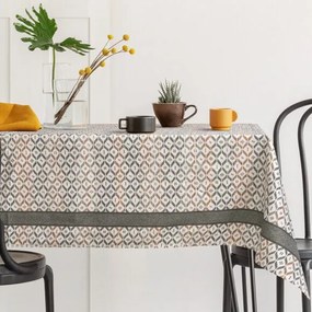 Beauty Home Τραπεζομάντηλο Curry Art 8483 Εμπριμέ 140x180