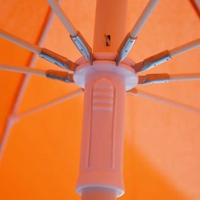 Ομπρέλα θαλάσσης Randall πορτοκαλί 2.20μ 8 ακτίνες fiberglass