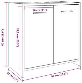 ΝΤΟΥΛΑΠΙ ΝΙΠΤΗΡΑ ΜΠΑΝΙΟΥ ΜΠΕΤΟΝ ΓΚΡΙ 60X33X60 ΕΚ. ΕΠΕΞ. ΞΥΛΟ 856038