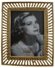 Κορνίζα XL24059168 15x20cm Gold Oriana Ferelli Πολυρεσίνη