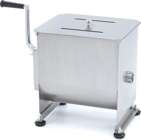 Meat Mixer - 20L - 16kg Meat - Single Axle - Manual