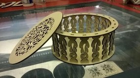 Intra απο ξύλο plywood 3mm-4mm πάχος - Kruglaya Shkatulka Δίασταση 30x30 cm Intraeaxys-eo0zg31g