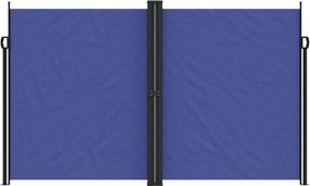 vidaXL Σκίαστρο Πλαϊνό Συρόμενο Μπλε 200 x 600 εκ.