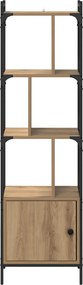 VidaXL Βιβλιοθήκη 6 επιπέδων 44,5 x 30 x 154,5 εκ. Επεξεργασμένο Ξύλο