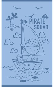 Παιδική Πετσέτα Θαλάσσης (70x120) Melinen Pirate Squad Blue