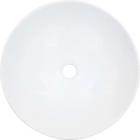vidaXL Νιπτήρας Λευκός 41 x 12,5 εκ. Κεραμικός
