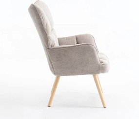 Πολυθρόνα (79x72.5x99) Spitishop Commodore Taupe