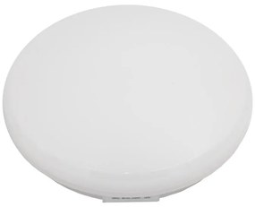 Adeleq Πλαφονιέρα Στρογγυλή Φ28cm LED 18W 4000k IP54 Ασφαλείας Συνεχούς Λειτουργίας 4-181