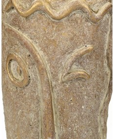 Κασπώ ArteLibre Πρόσωπο Χρυσό Τσιμέντο 13x12.5x17.5cm