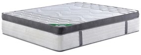 ΣΤΡΩΜΑ Pocket Spring 5-Zone Gel Memory Foam+Latex, Διπλής Όψης και Αίσθησης Roll Pack(4) 150x200x36cm