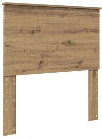 vidaXL Κεφαλάρι με κεφαλάρι Artisan Oak 90 cm Επεξεργασμένο ξύλο