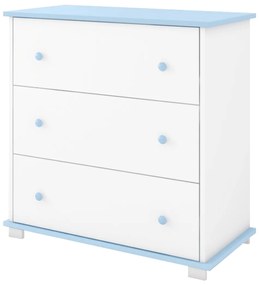 Συρταριέρα  με  Αλλαξιέρα  Classic Blue  83x48x87cm  BC20021 BabyCute