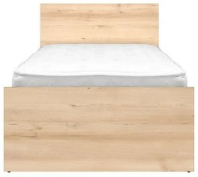 Κρεβάτι Boston BD103, Μονόκλινο, Ανοιχτό καφέ, 90x200, Πλαστικοποιημένη μοριοσανίδα, 95x205x81cm, 29 kg | Epipla1.gr