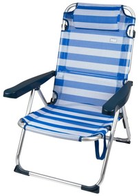 πτυσσόμενη καρέκλα Aktive Ριγέ 48 x 90 x 60 cm (x2)