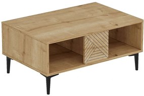 Τραπέζι Σαλονιού Felix 327ODS1401 90x60x40,6cm Oak