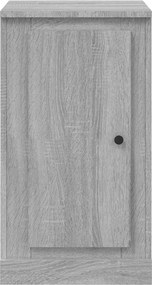 vidaXL Ντουλάπι Sonoma Γκρι 37,5 x 35,5 x 67,5 εκ. Επεξεργασμένο Ξύλο