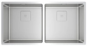 TEKA FLEXLINEA RS15 2B 860 Ένθετος Ανοξείδωτος Νεροχύτης Μ86xΠ44εκ