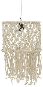 Φωτιστικό οροφής Zelian Inart E27 φυσικό Φ25x100εκ 25x25x28 εκ.