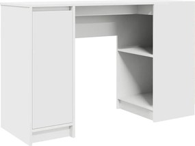vidaXL Γραφείο Λευκό 120x42x76 εκ. από Επεξεργασμένο Ξύλο